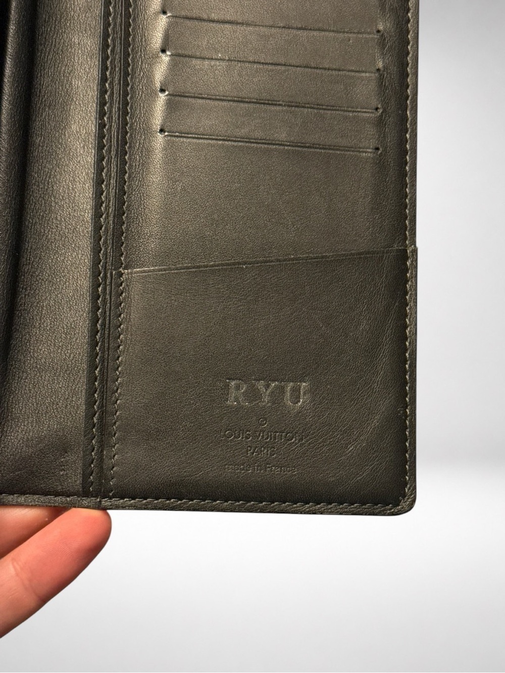 Louis Vuitton Authentic Portefeuille Brazza Long Wallet Damier Graphite Canvas - Picture 10 of 15